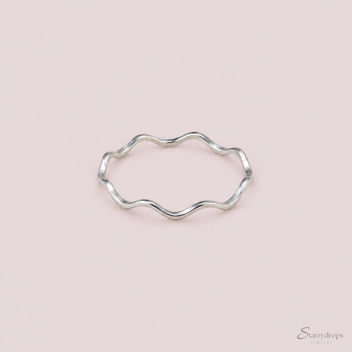 Amy - Minimalistische ring - Stainless Steel - Zilver
